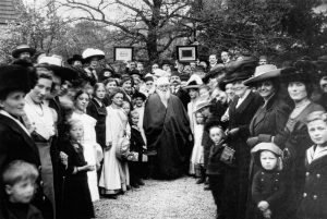 Abdu'l-Bahá en Brooklyn, Nueva York, durante su viaje a Norteamérica, junio de 1912.