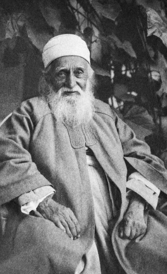 'Abdu'l-Bahá fotografiado en Dublin, 26 de Julio, 1912.